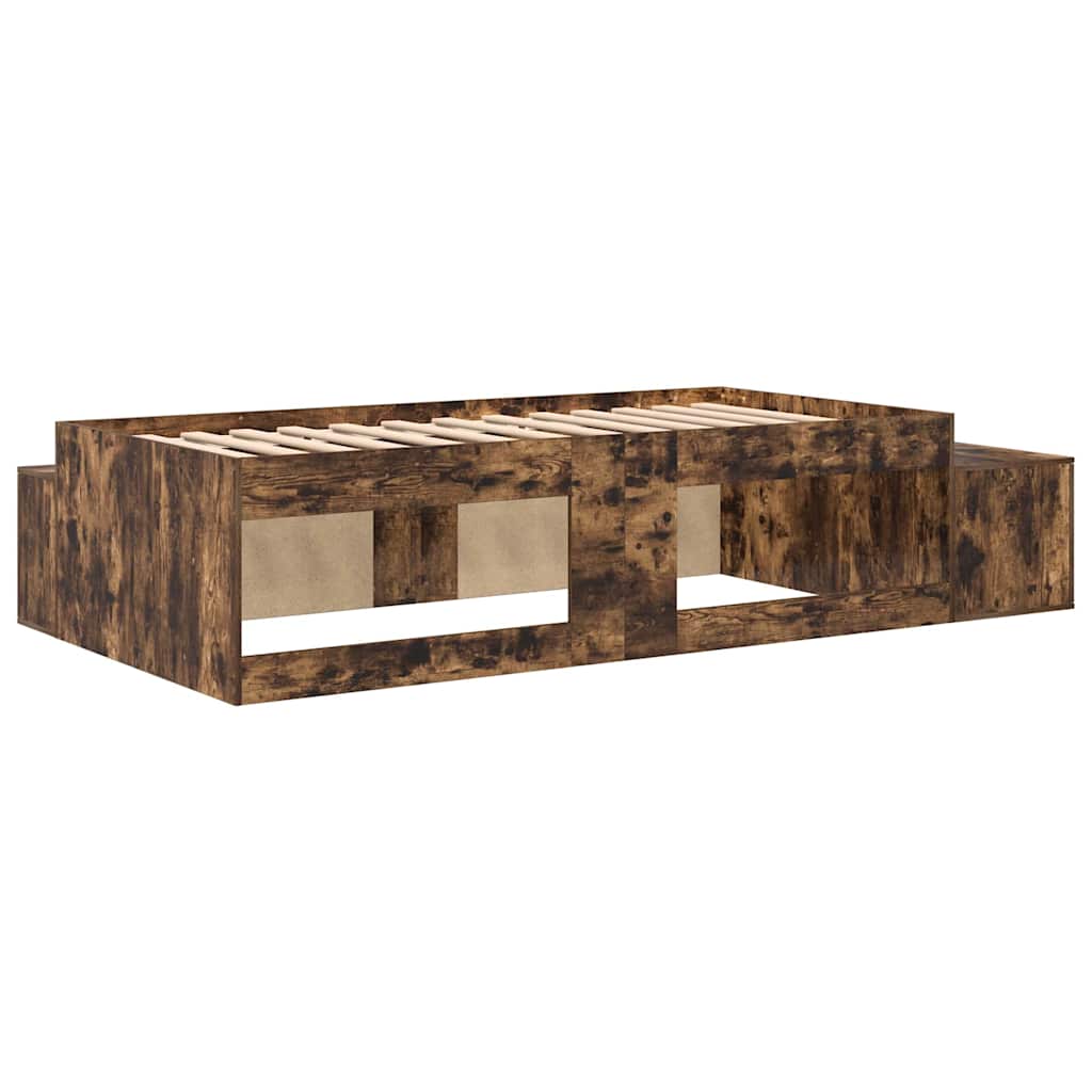 Cadre De Lit Avec Rangement 75 Cm Bois D'ingénierie
