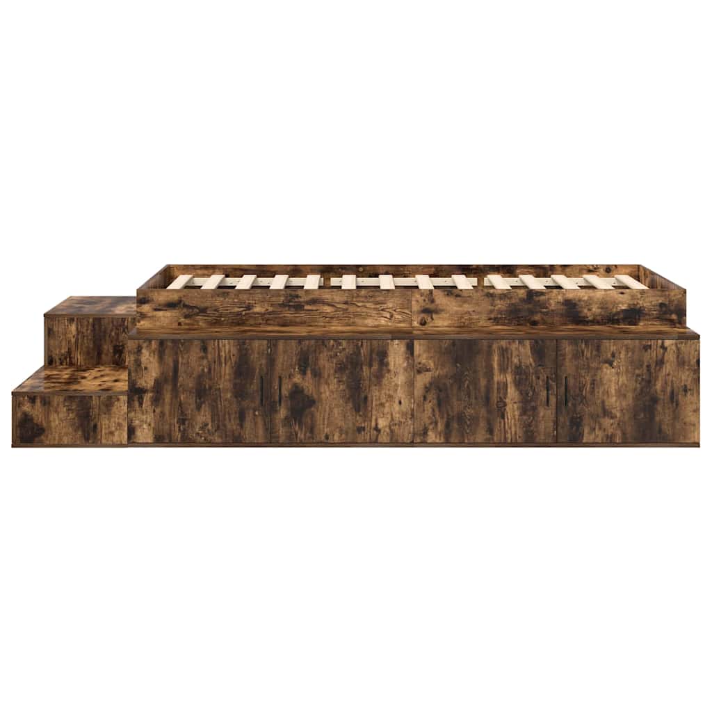 Cadre De Lit Avec Rangement 75 Cm Bois D'ingénierie