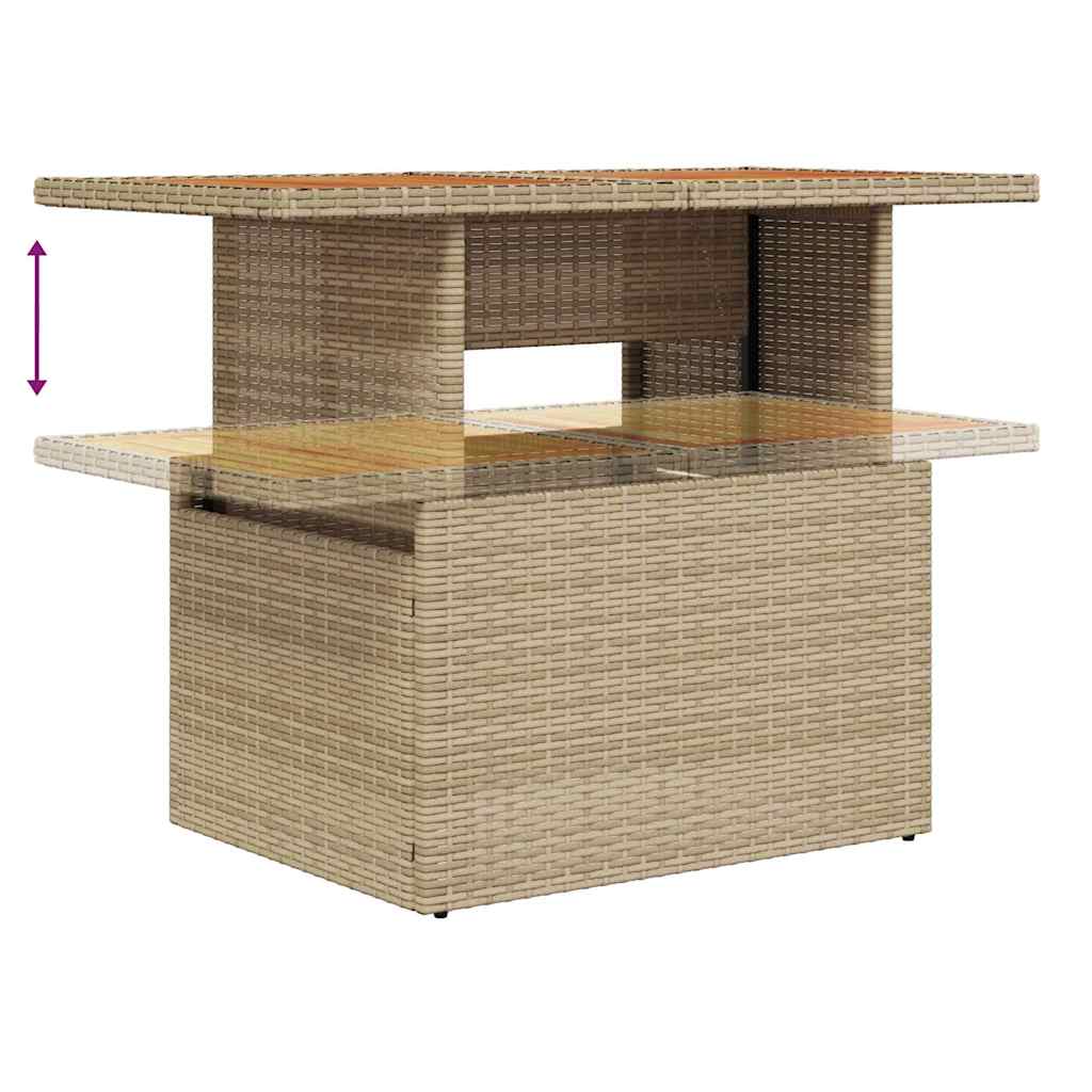 Ensemble De Canapé De Jardin 7 Pc