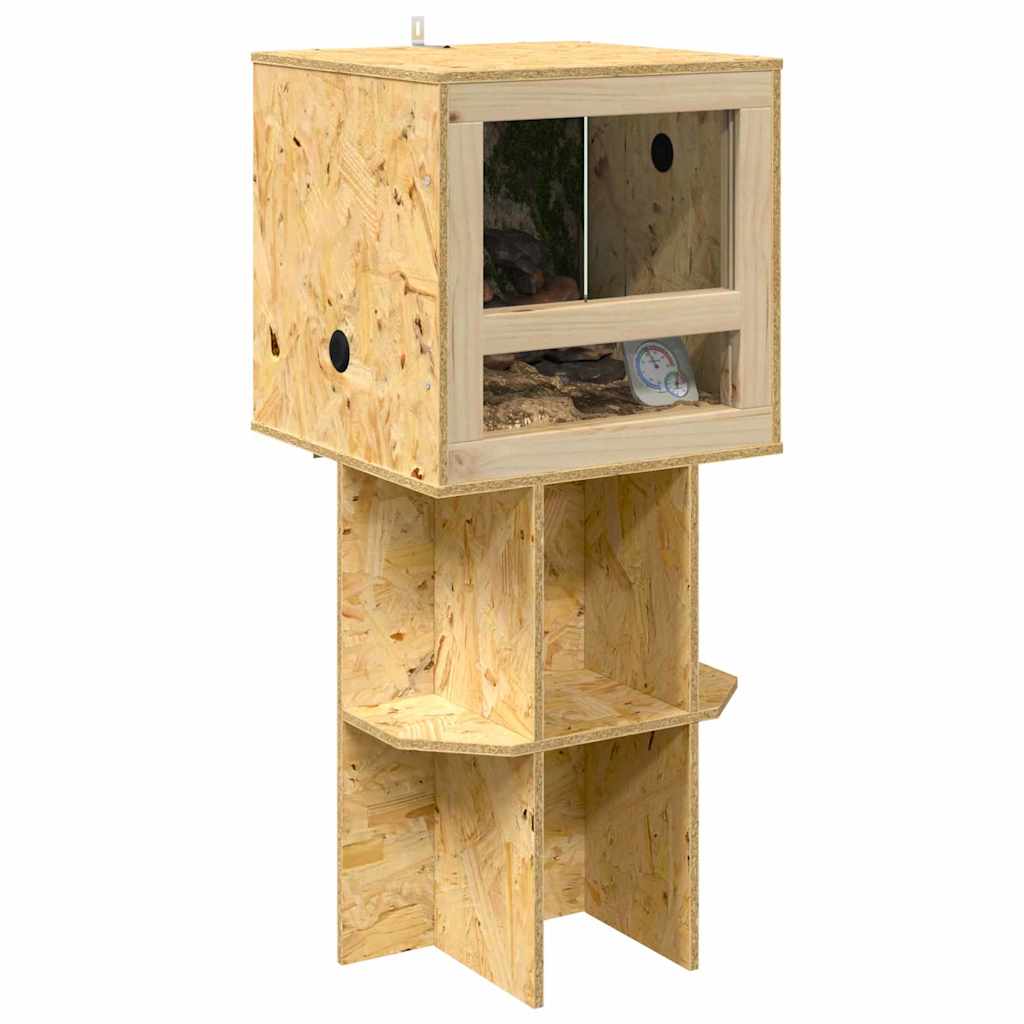 Terrarium Marron 40 X 40 X 90 Cm Osb