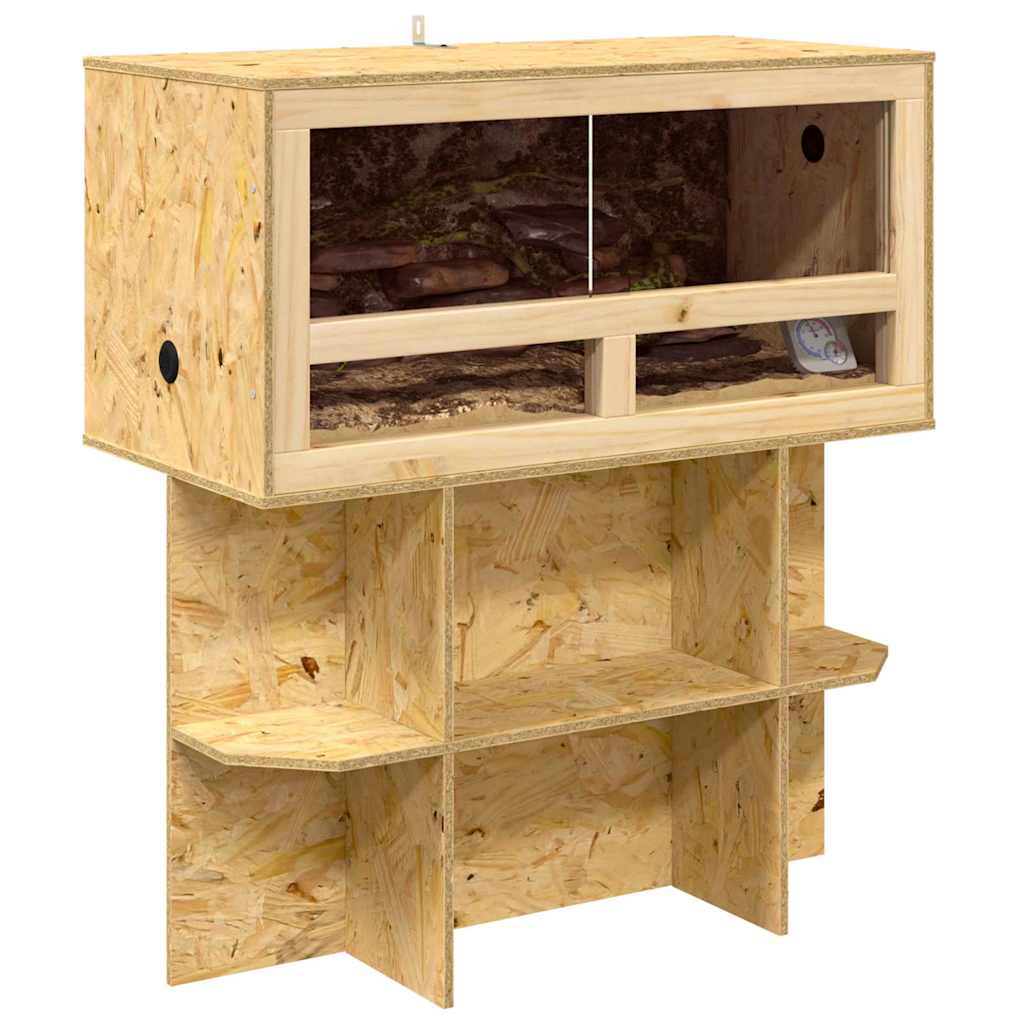 Terrarium Marron 80 X 40 X 90 Cm Osb