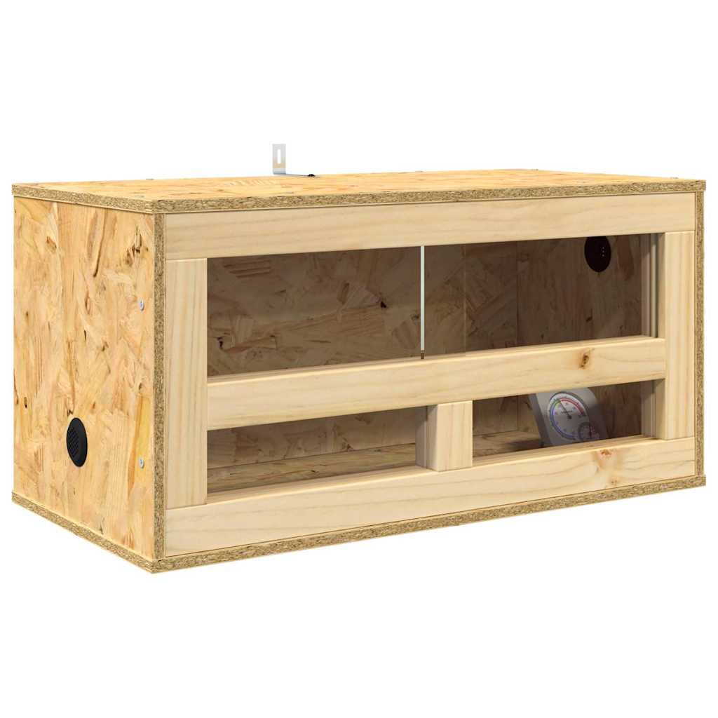 Terrarium Marron 60 X 30 X 80 Cm Osb