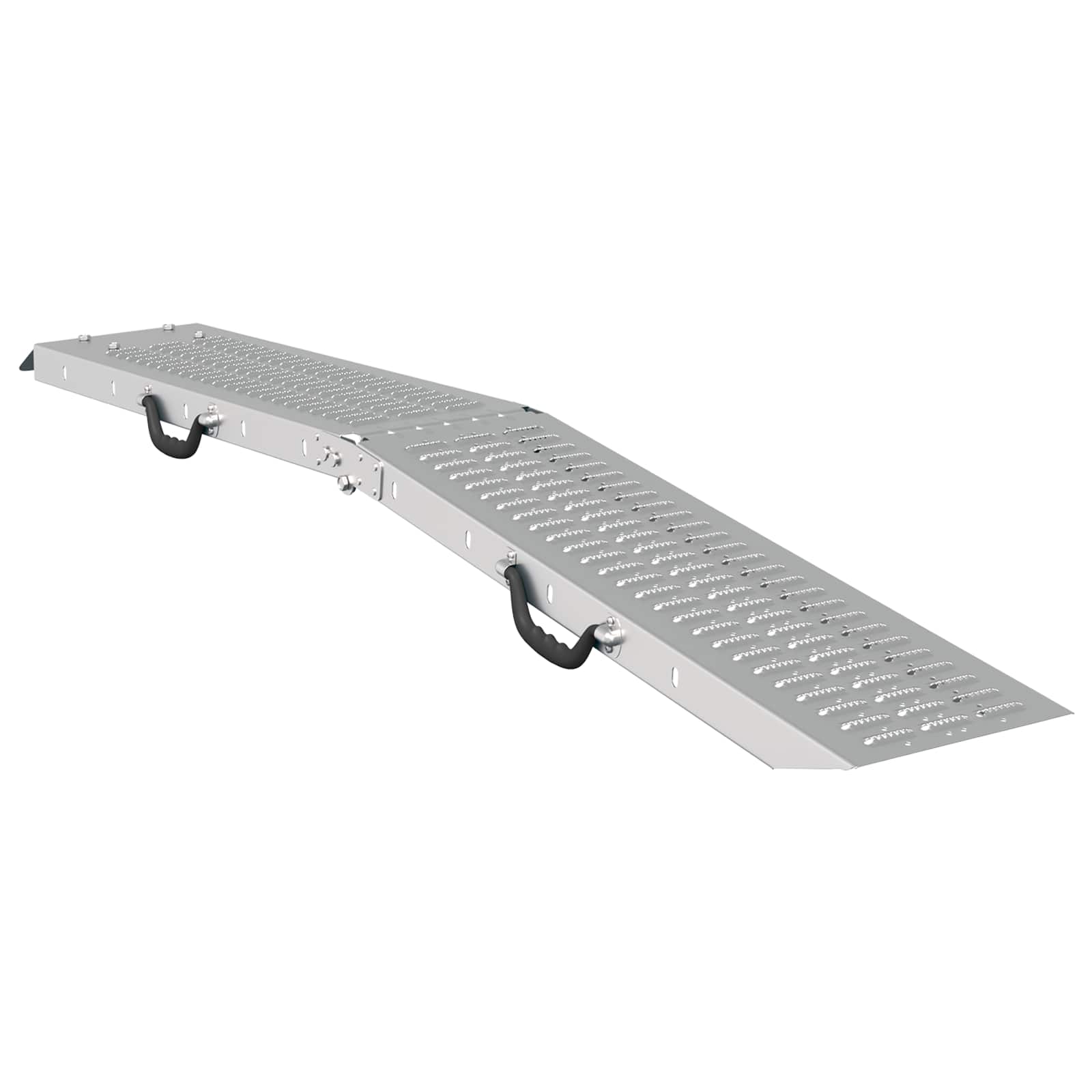 Rampe Pliable 200Kg Par Rampe 2 Pièces Argenté 200 Kg Par Pièce