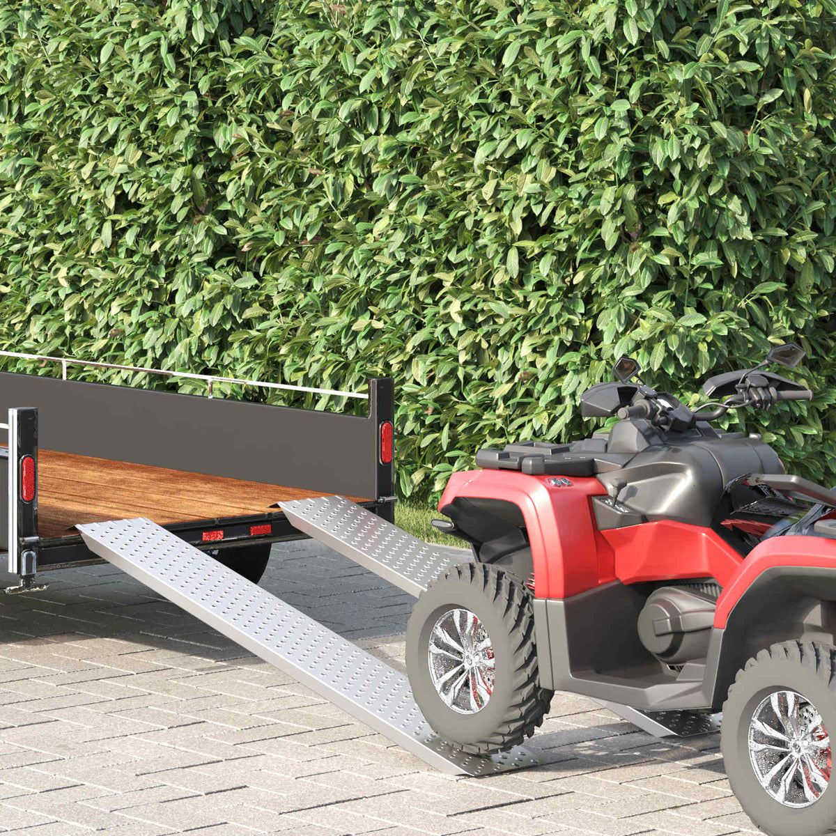 Rampe De Chargement 200 Kg Argent 200 Kg Par Pièce