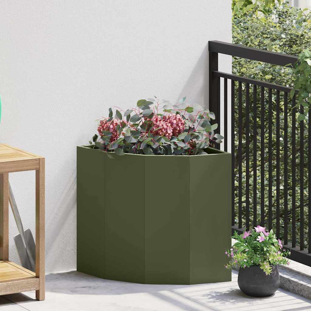 Jardinière D'angle Rouillé