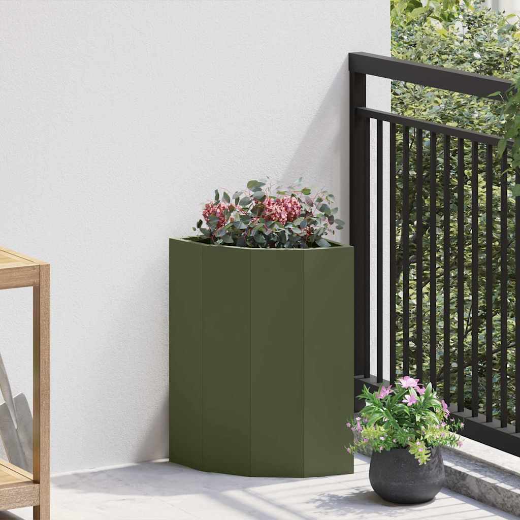 Jardinière D'angle Rouillé