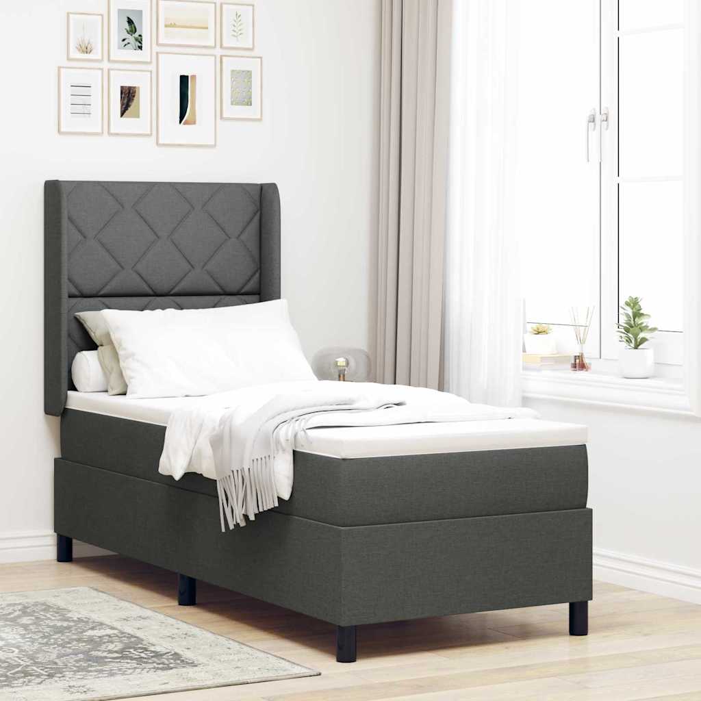 Sommier À Lattes De Lit Matelas Led Tissu