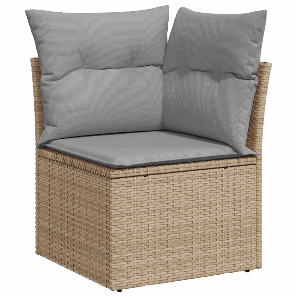 Ensemble De Canapé De Jardin 9 Pc Polyrotin