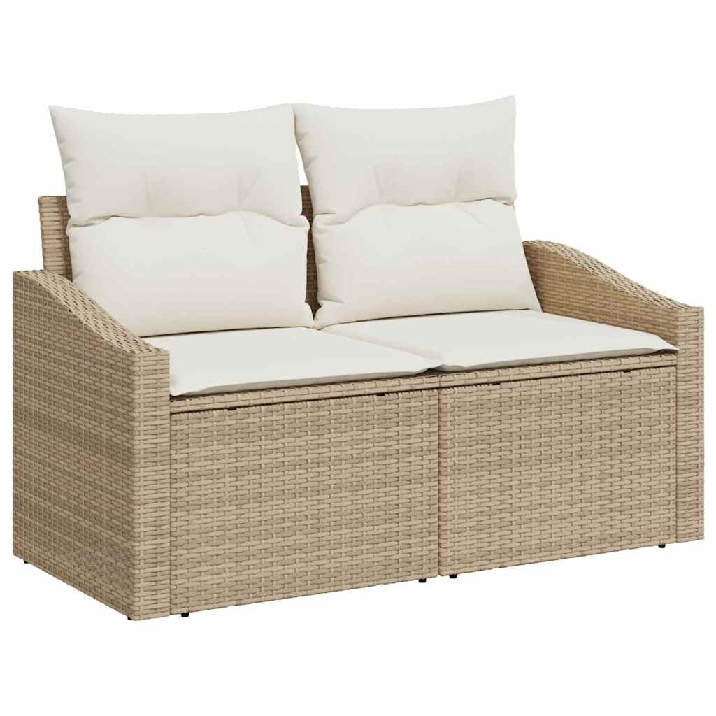 Ensemble De Canapés 5 Pc Beige Et Crème Polyrotin