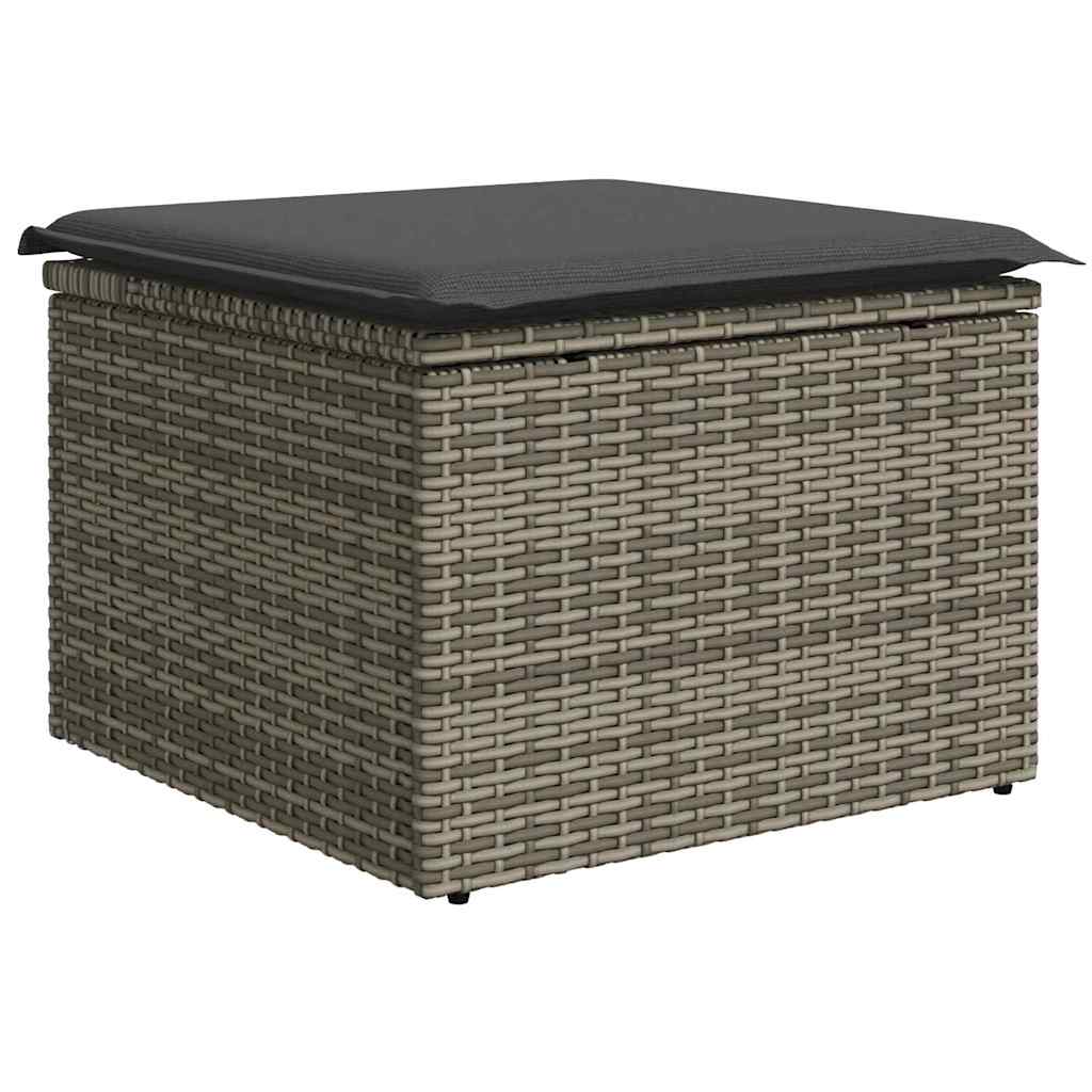 Ensemble De Canapé De Jardin 7 Pc Polyrotin
