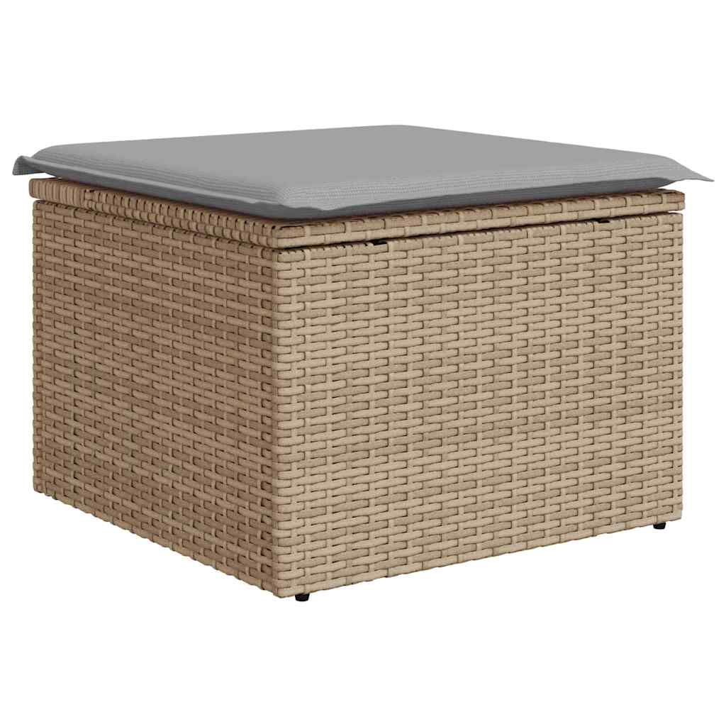 Ensemble De Canapé De Jardin 9 Pc Polyrotin