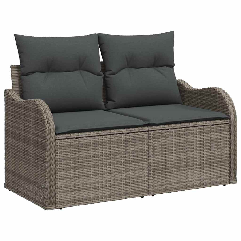 Ensemble De Canapé De Jardin 10 Pc Polyrotin