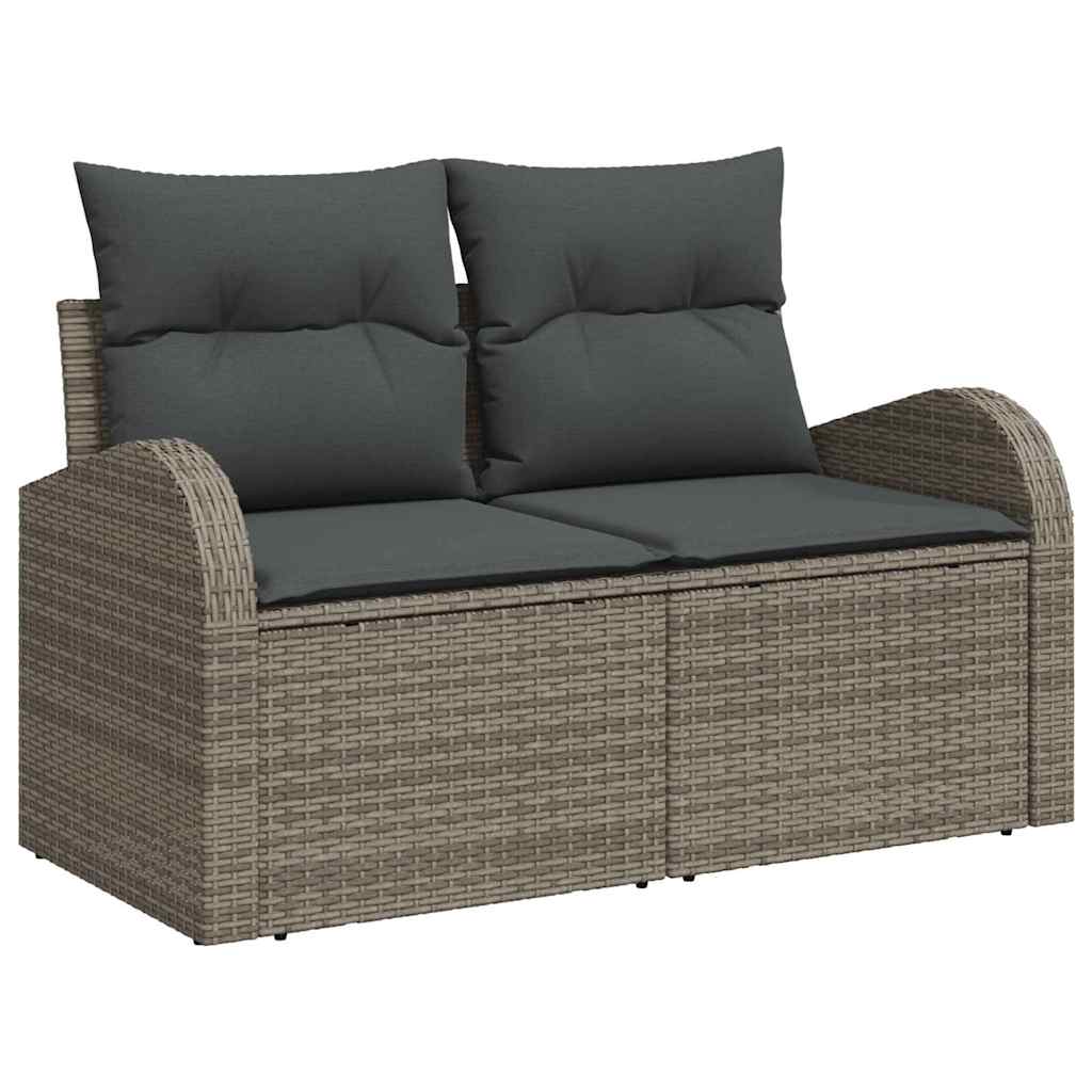 Ensemble De Canapé De Jardin 7 Pc Polyrotin