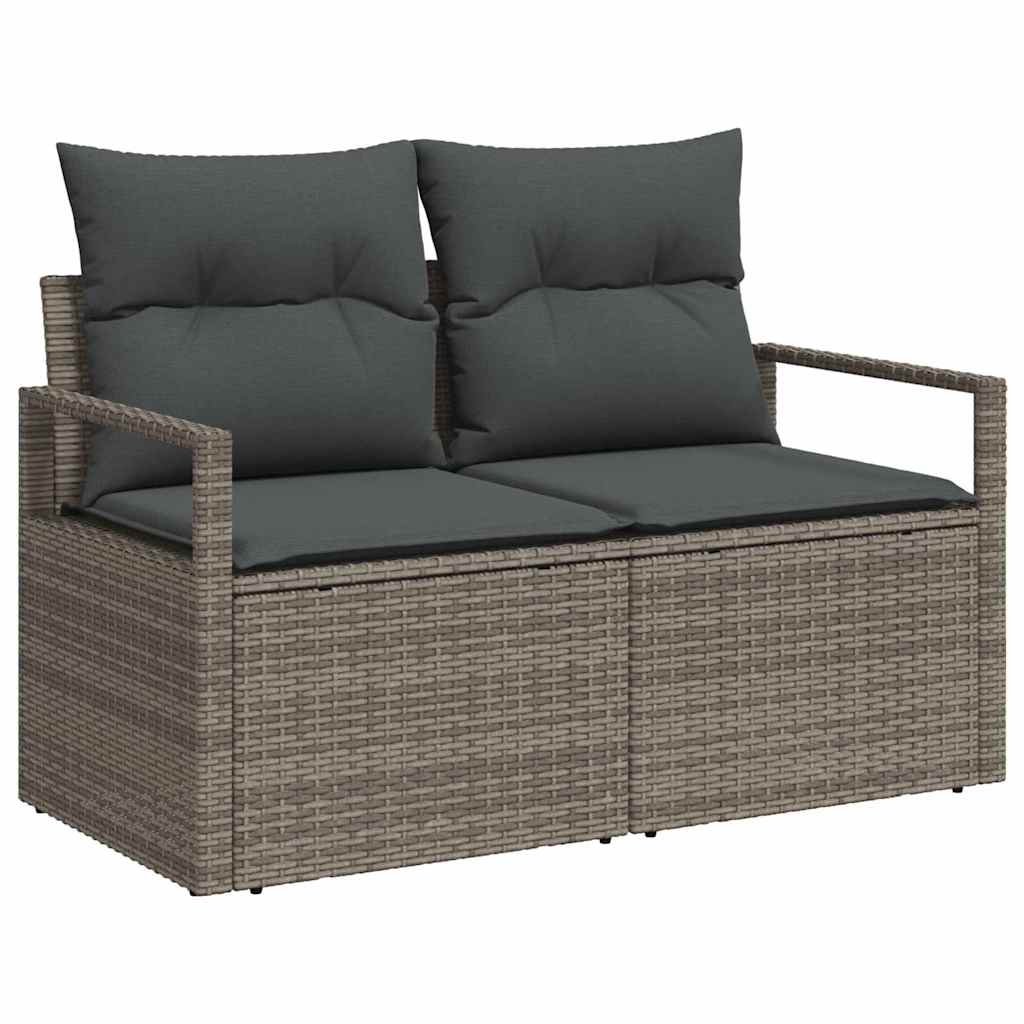 Ensemble De Canapé De Jardin 10 Pc Polyrotin