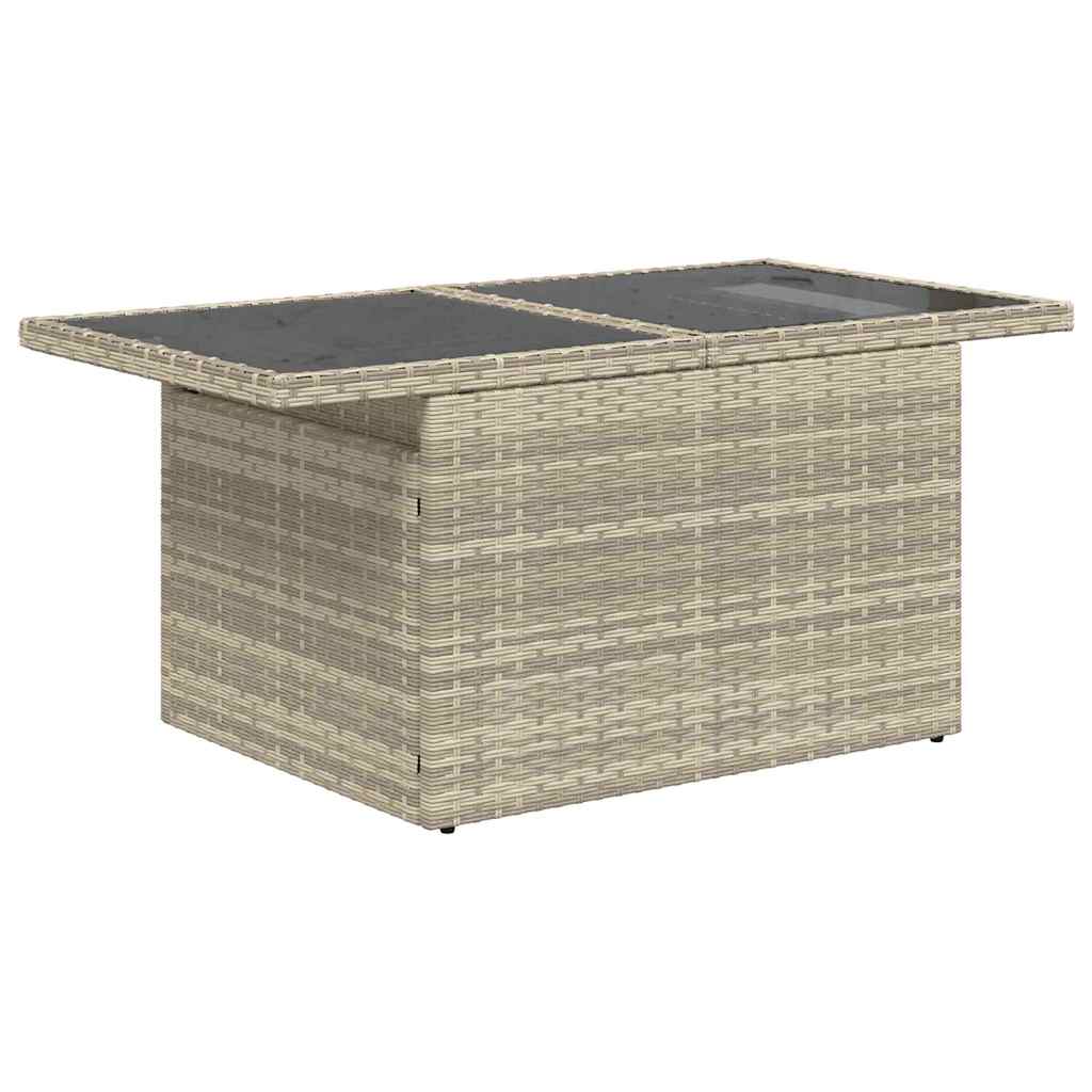 Ensemble De Canapé De Jardin 9 Pc Et Gris Foncé