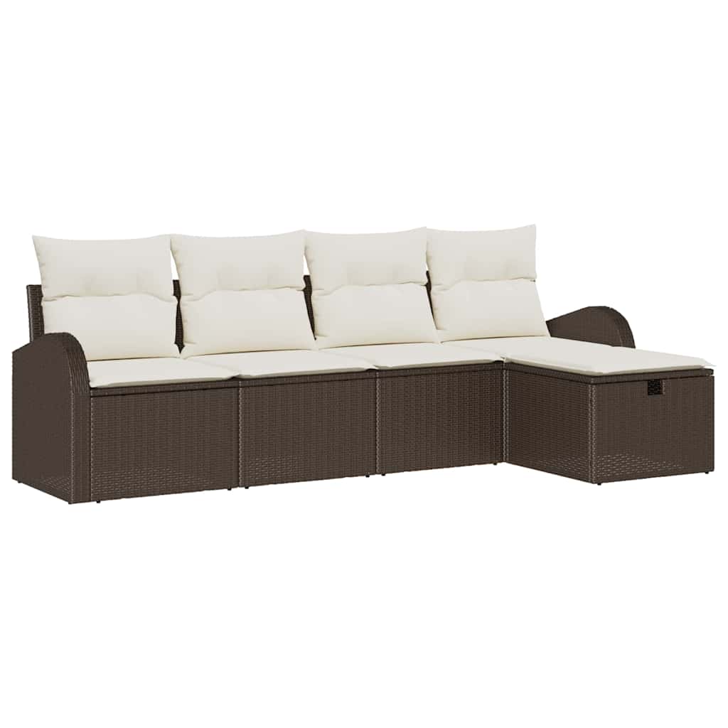 Ensemble De Canapés 5 Pc Polyrotin