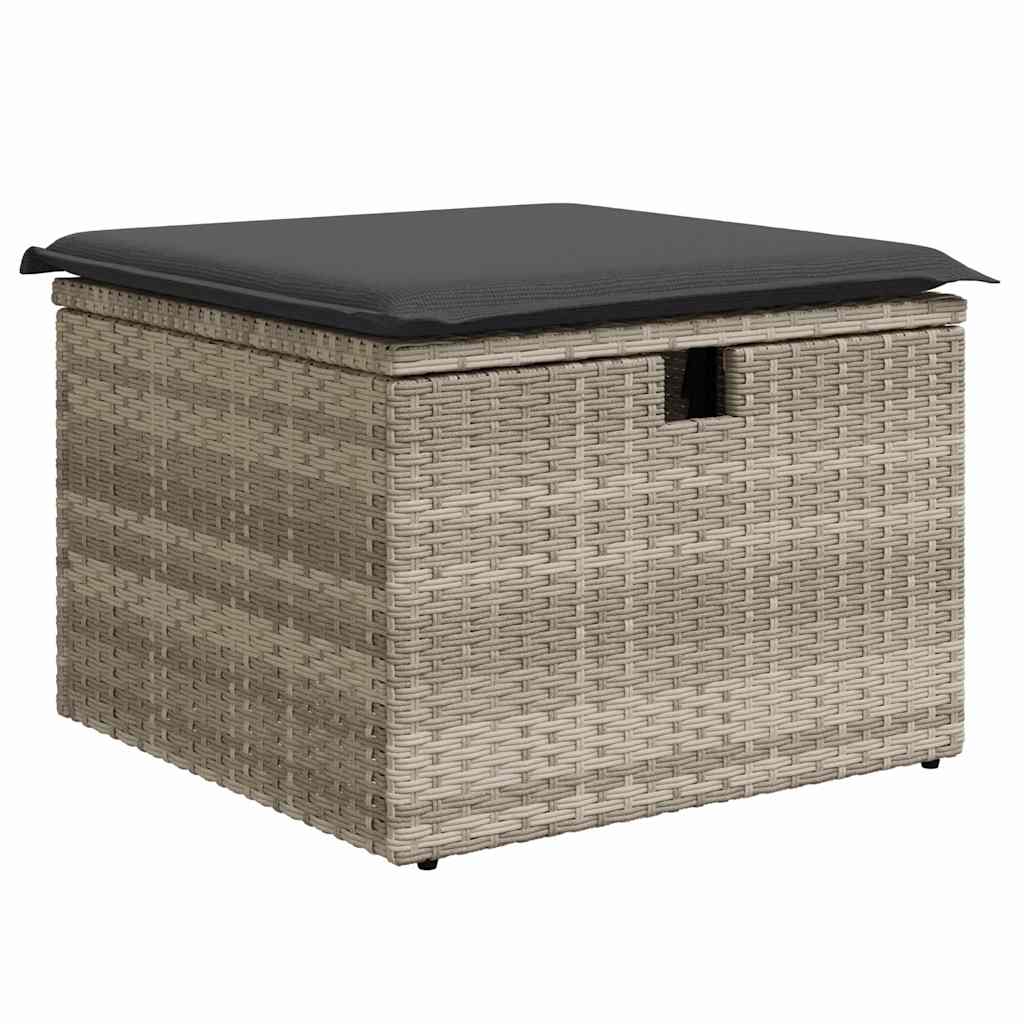 Ensemble De Canapé De Jardin 11 Pc Polyrotin
