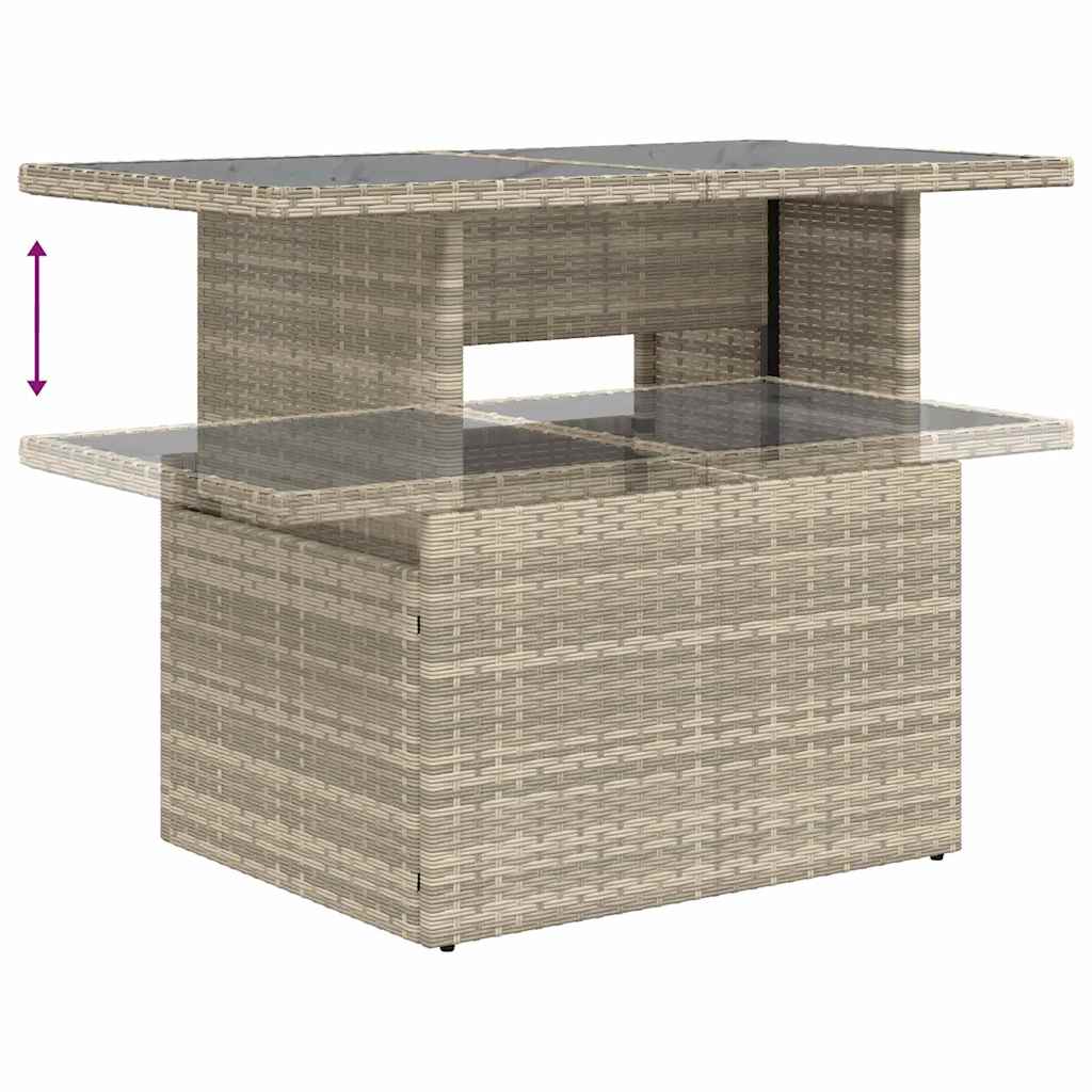 Ensemble De Canapé De Jardin 8 Pc Polyrotin