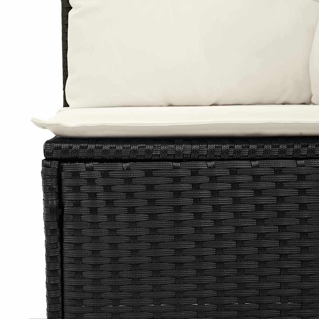 Ensemble De Canapé De Jardin 7 Pc Poly Rotin