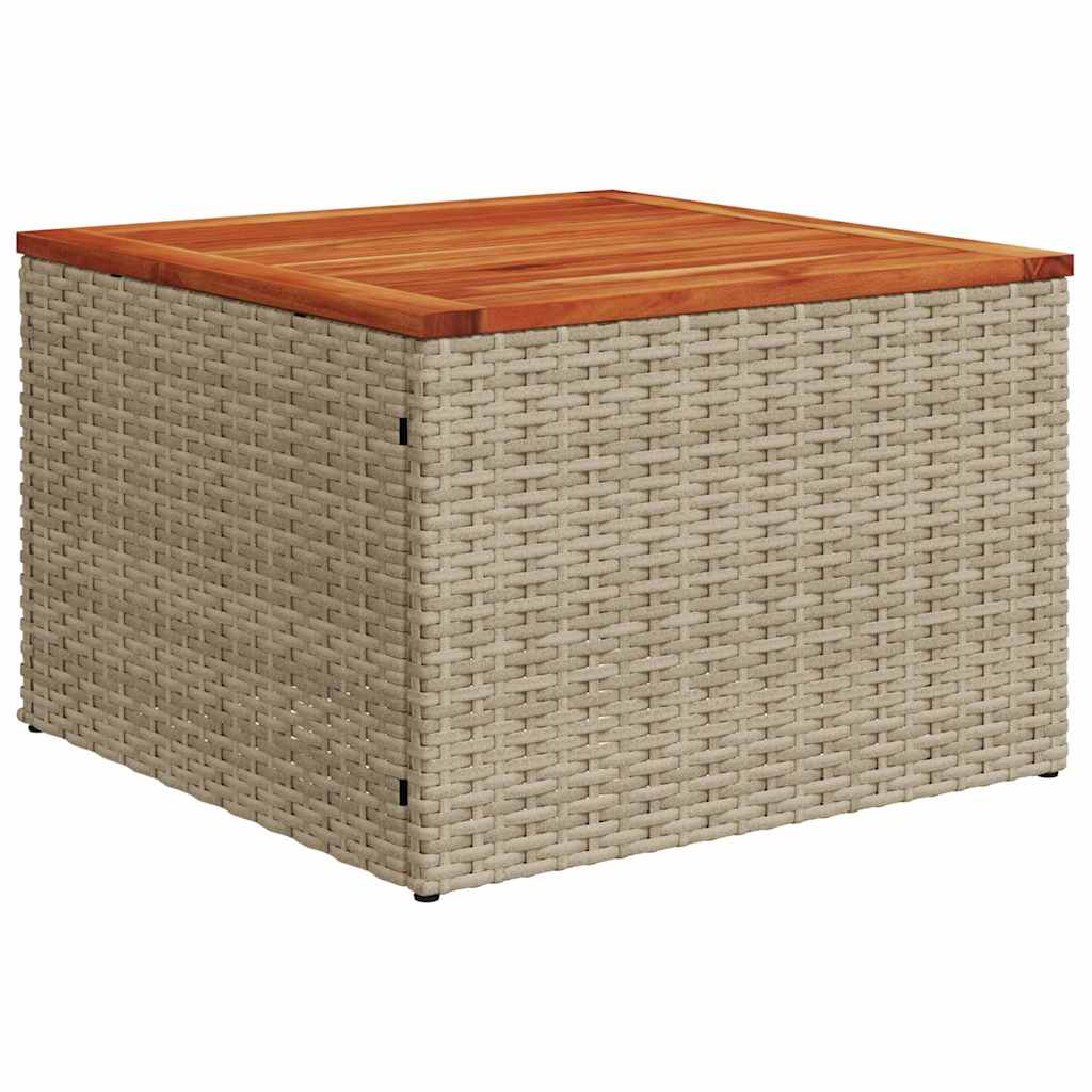 Ensemble De Canapé De Jardin 9 Pc Poly Rotin