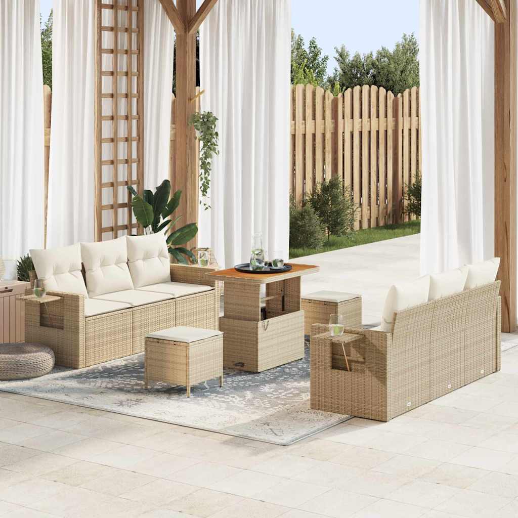 Ensemble De Canapé De Jardin Polyrotin