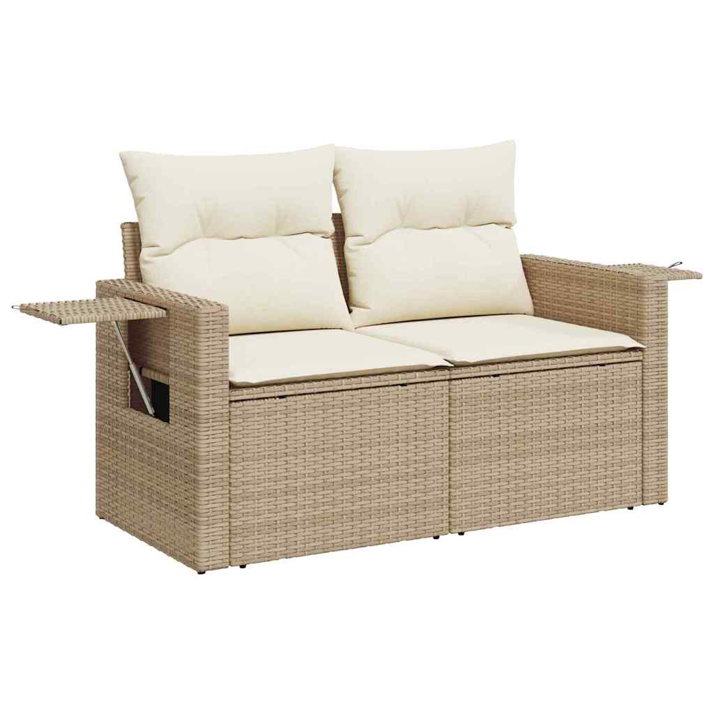 Ensemble De Canapé De Jardin 8 Pc Polyrotin