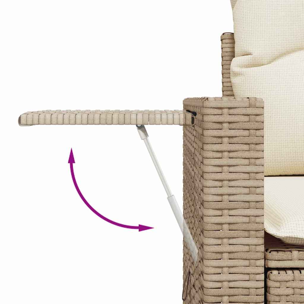 Ensemble De Canapé De Jardin 8 Pc Polyrotin
