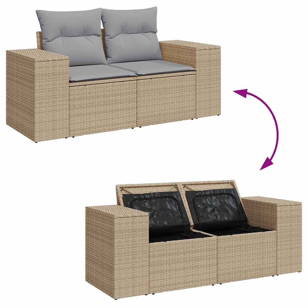 Ensemble De Canapé De Jardin 8 Pc 7-Nombre De Places