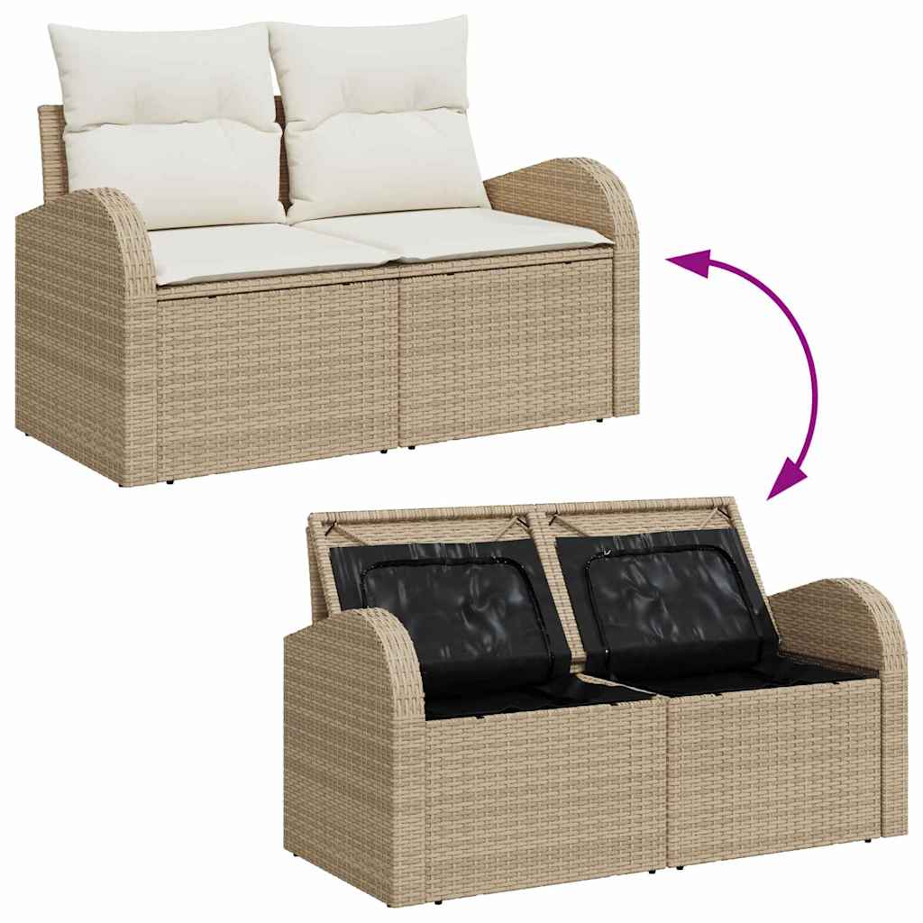 Ensemble De Canapé De Jardin 8 Pc 7-Nombre De Places