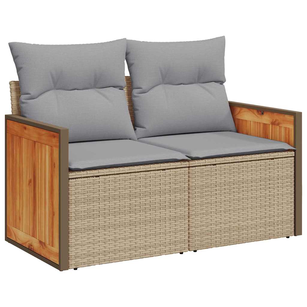 Ensemble De Canapé De Jardin 9 Pc 7-Nombre De Places
