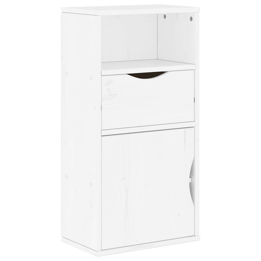 Meubles Tv 4 Pcs Avec Rangement Odda Bois De Pin Massif
