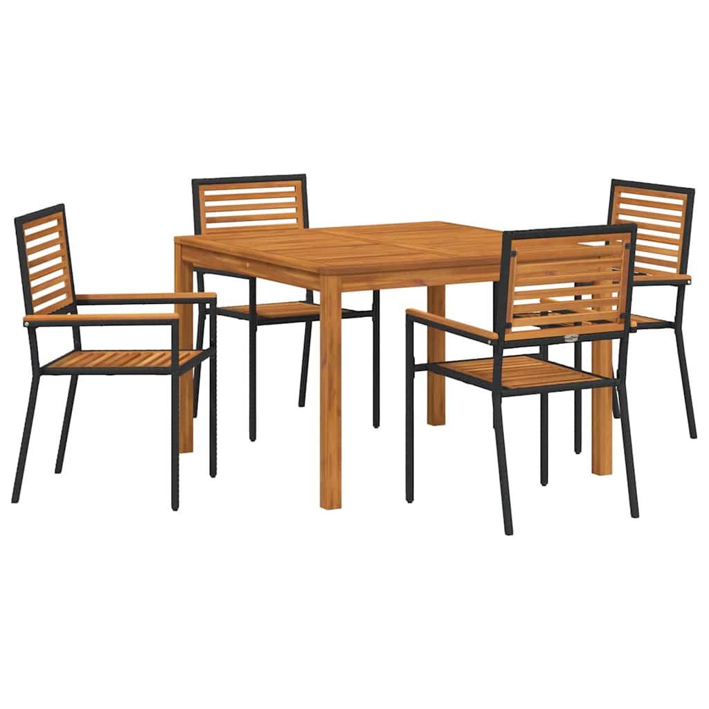 Ensemble De Salle À Manger Pour Jardin 5 Pc