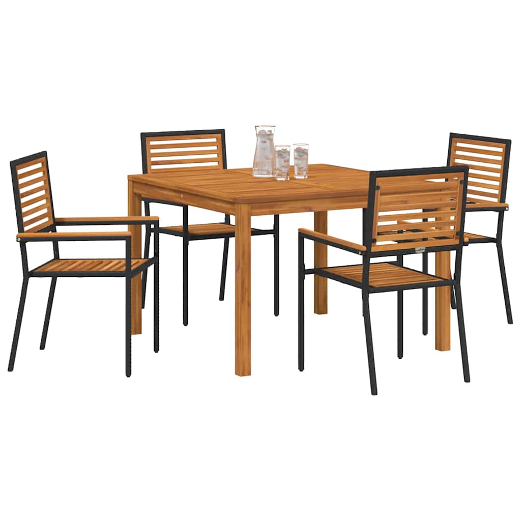 Ensemble De Salle À Manger Pour Jardin 5 Pc