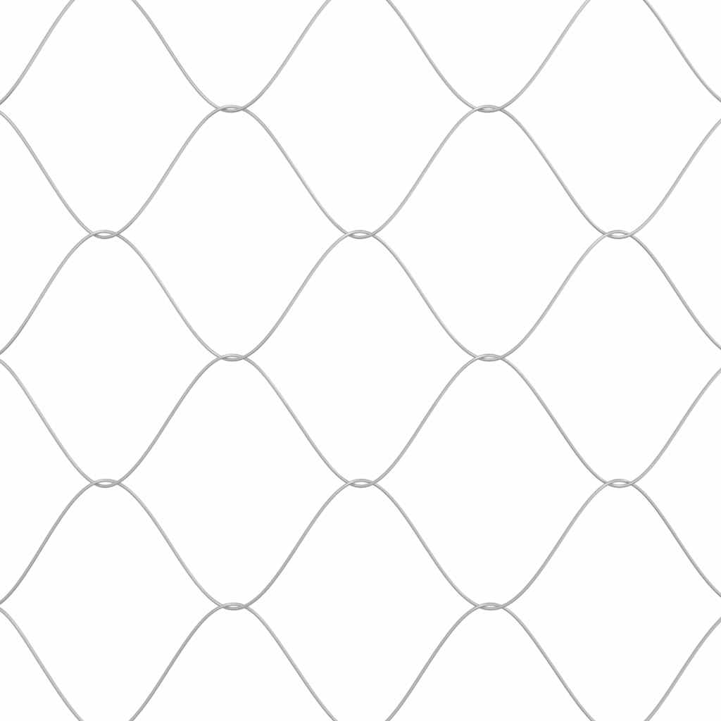 Cage Pour Chien Argenté 600 X 200 X 200 Cm Acier Galvanisé