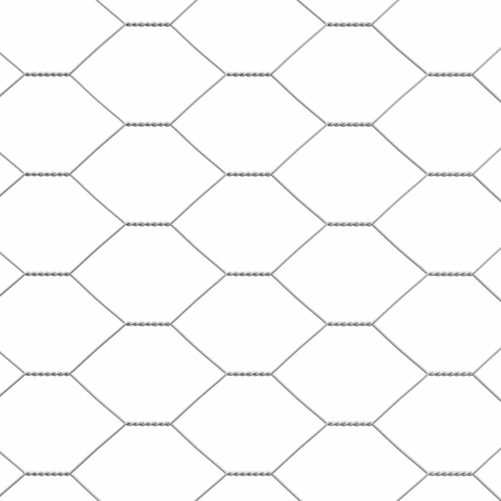 Cage À Poules 2 Pièces Argenté 400 X 200 X 200 Cm
