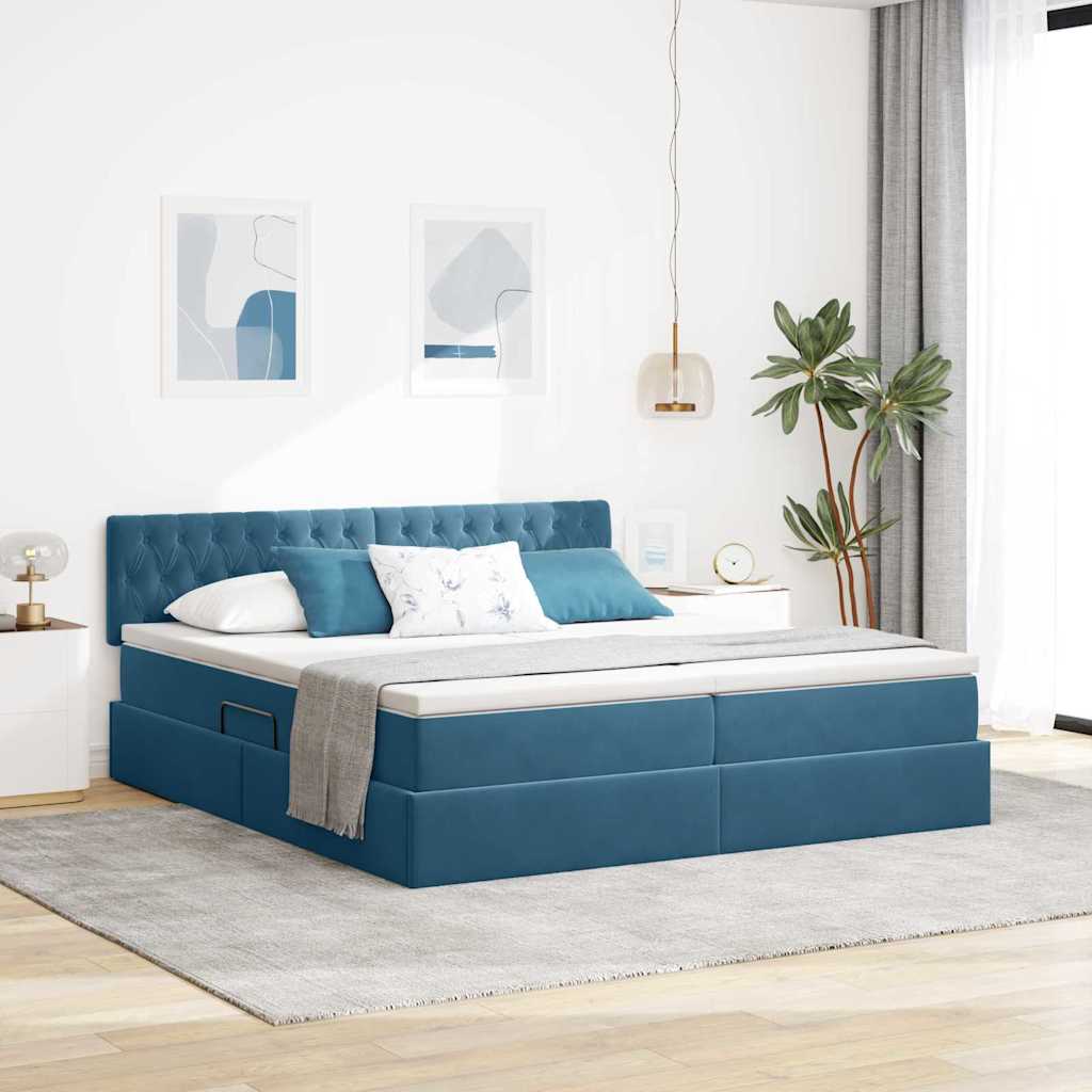 Lit De Rangement Avec Tête De Lit 2 Pc