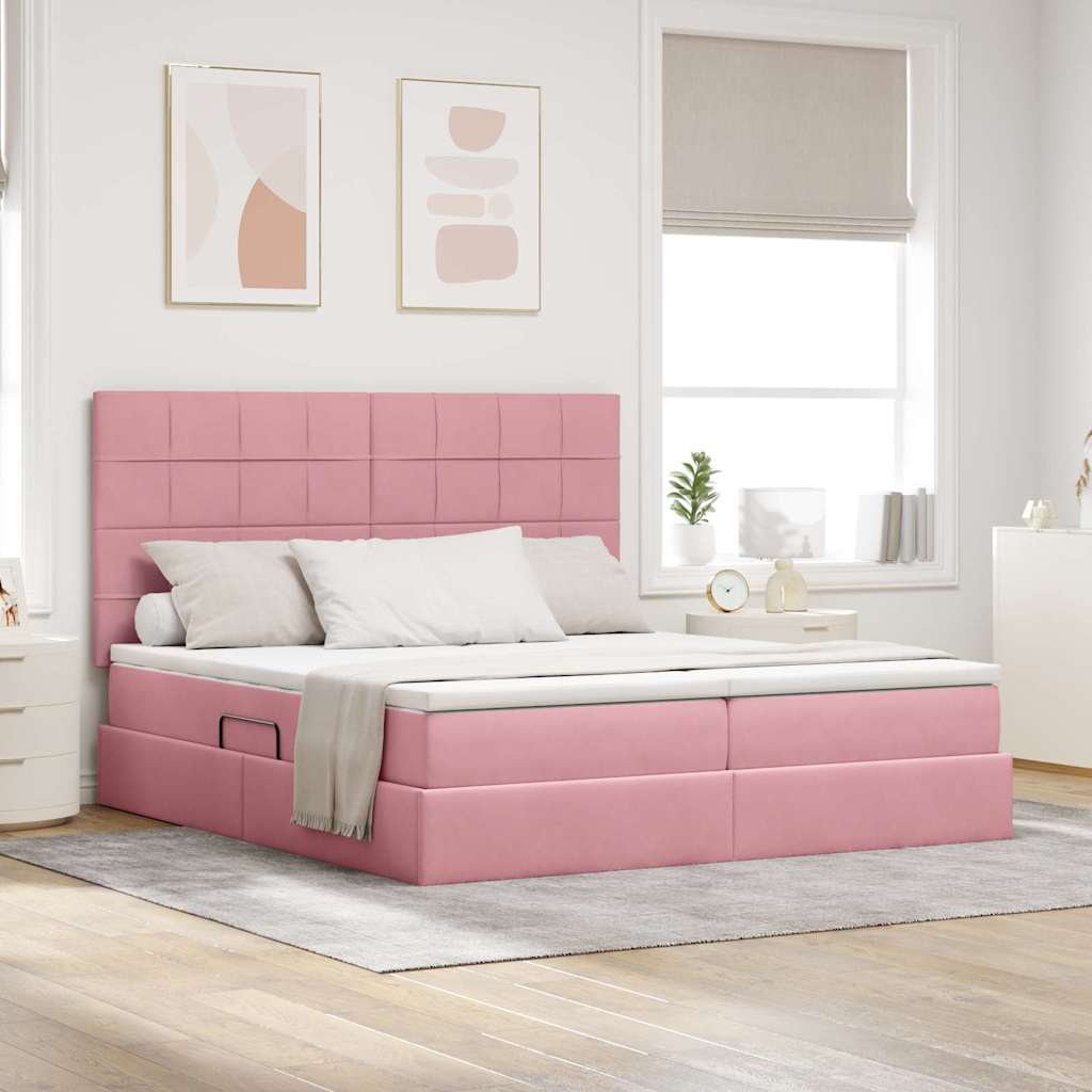 Lit De Rangement Avec Stockage Velours