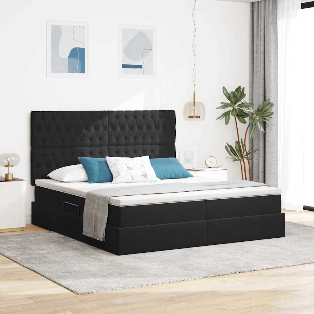 Lit De Rangement Avec Stockage Velours