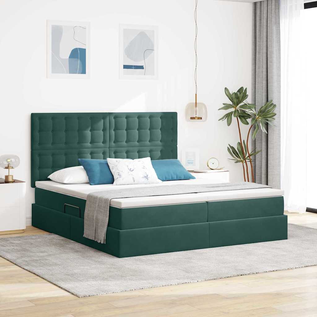Lit De Rangement Avec Stockage Velours