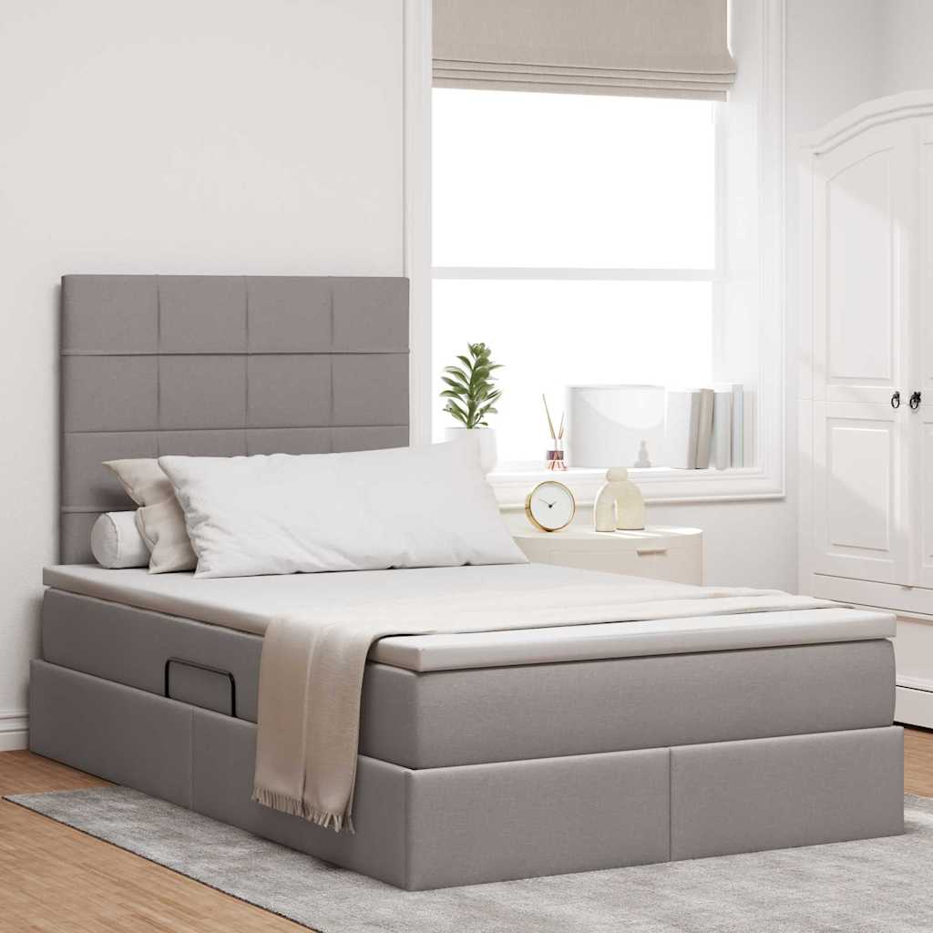 Lit De Rangement Led Avec Matelas Tissu