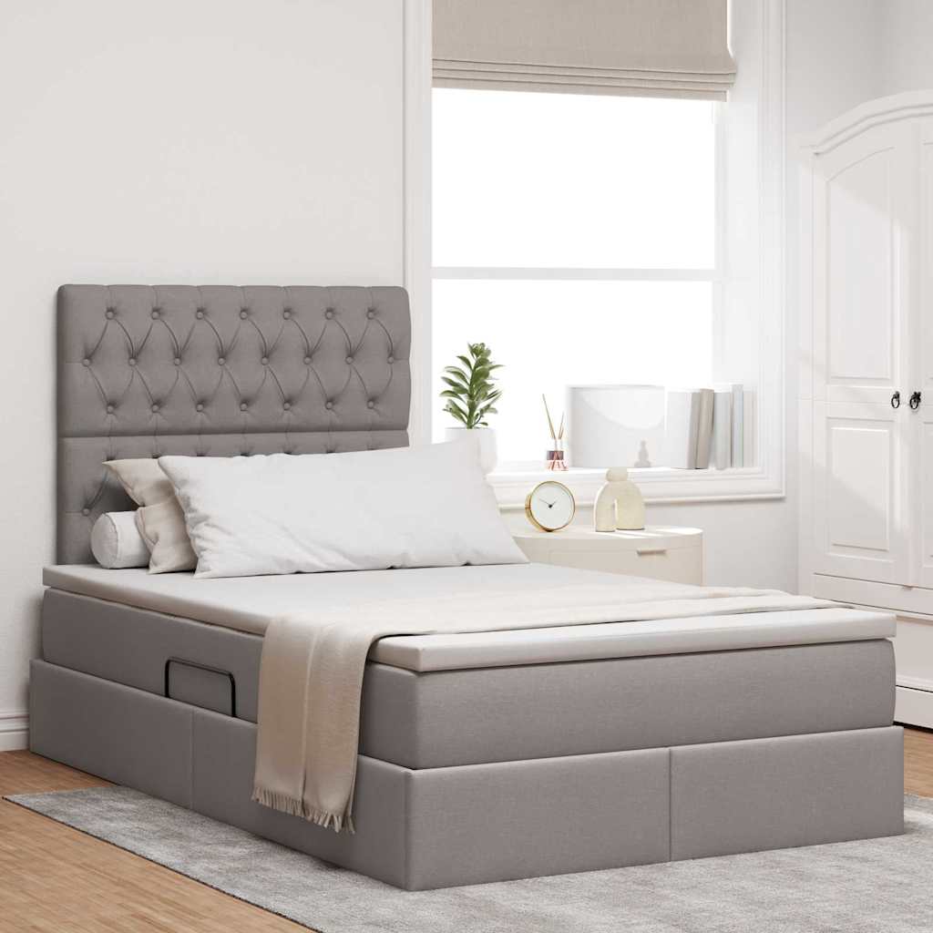 Lit De Rangement Led Avec Matelas Tissu