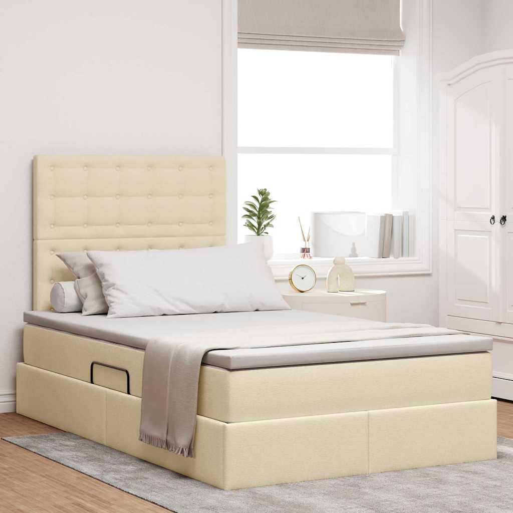 Lit De Rangement Led Avec Matelas Tissu
