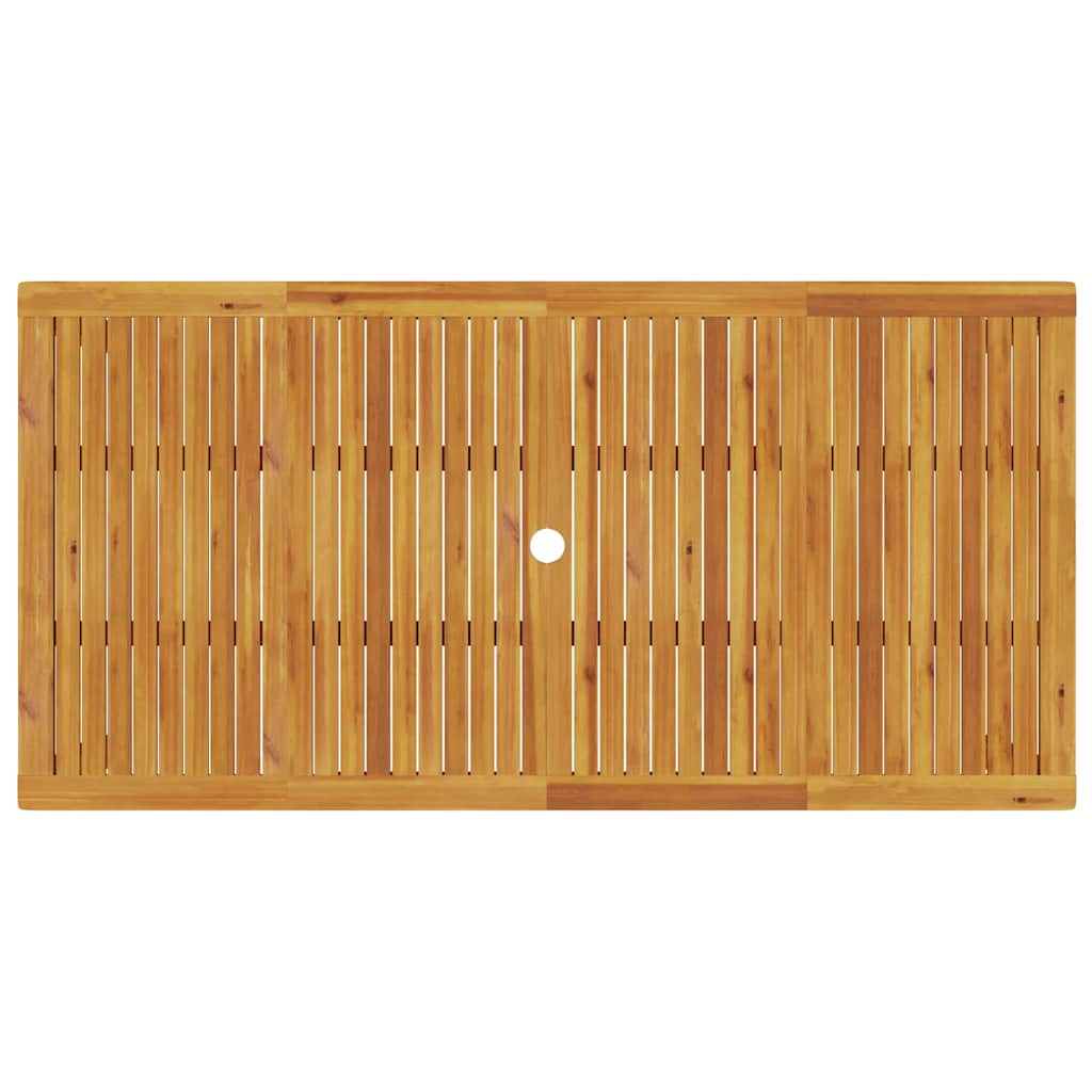 Ensemble De Salle À Manger Pour Jardin 7 Pc Marron