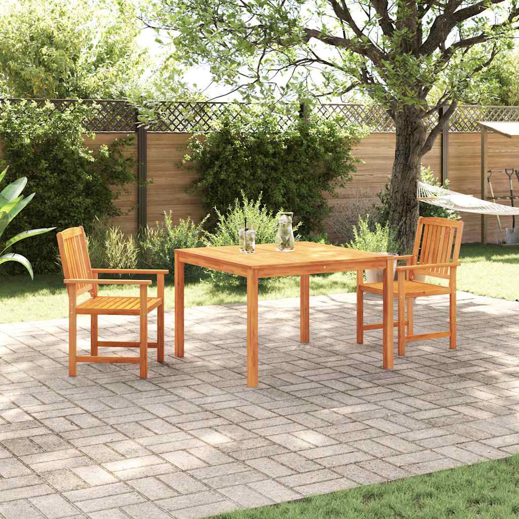 Ensemble De Salle À Manger Pour Jardin 3 Pc Marron