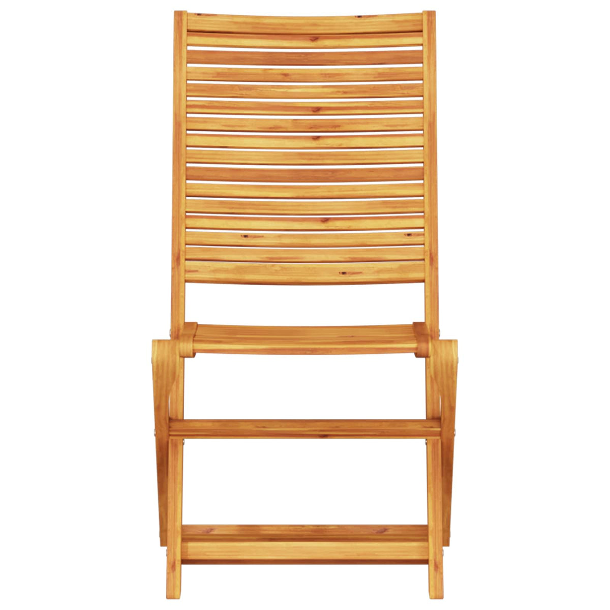 Ensemble Bistro Pliant 3 Pc Marron Bois D'acacia Massif