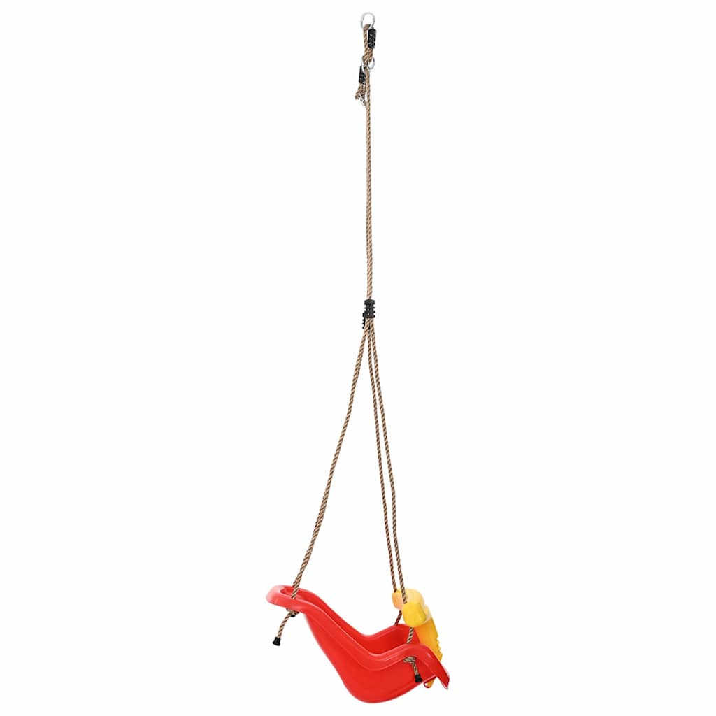 Balançoire Bébé 2 Pièces Rouge 36 X 43 X 42 Cm Plastique