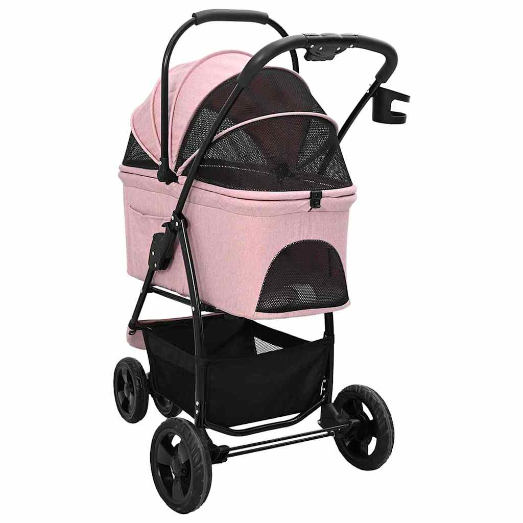 Poussette Pliante Pour Animaux 78 X 54 X 101 Cm Polyester