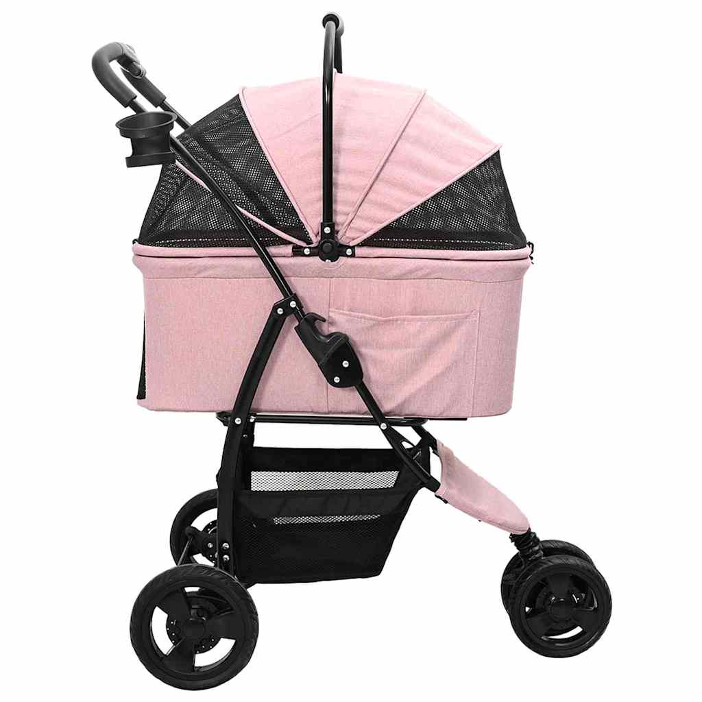 Poussette Pliante Pour Animaux 78 X 54 X 101 Cm Polyester