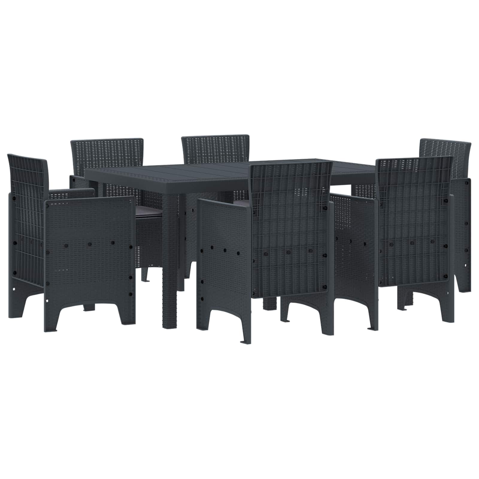 Ensemble De Salle À Manger Pour Jardin 5 Pc