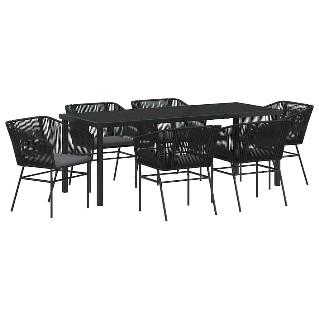 Ensemble De Salle À Manger Pour Jardin 7 Pc